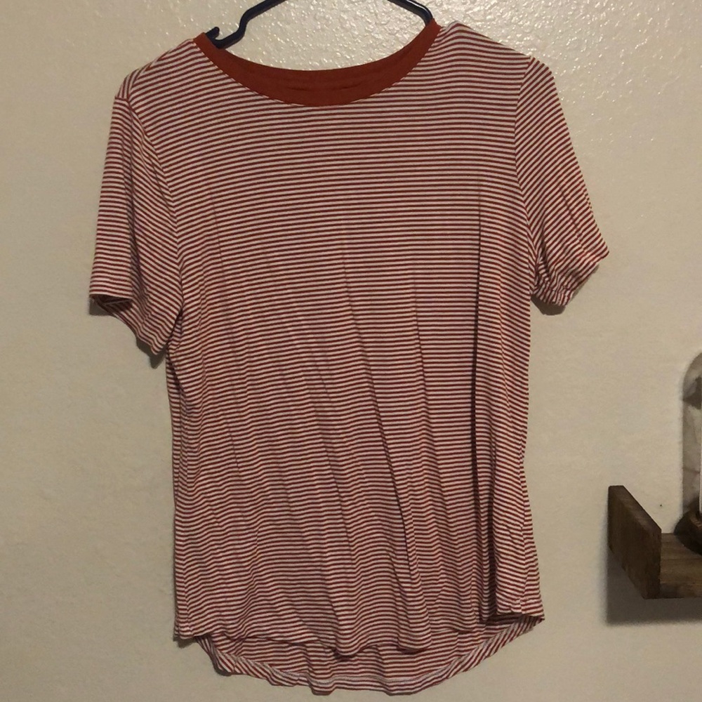 Horizontal Striped Luxe Shirt